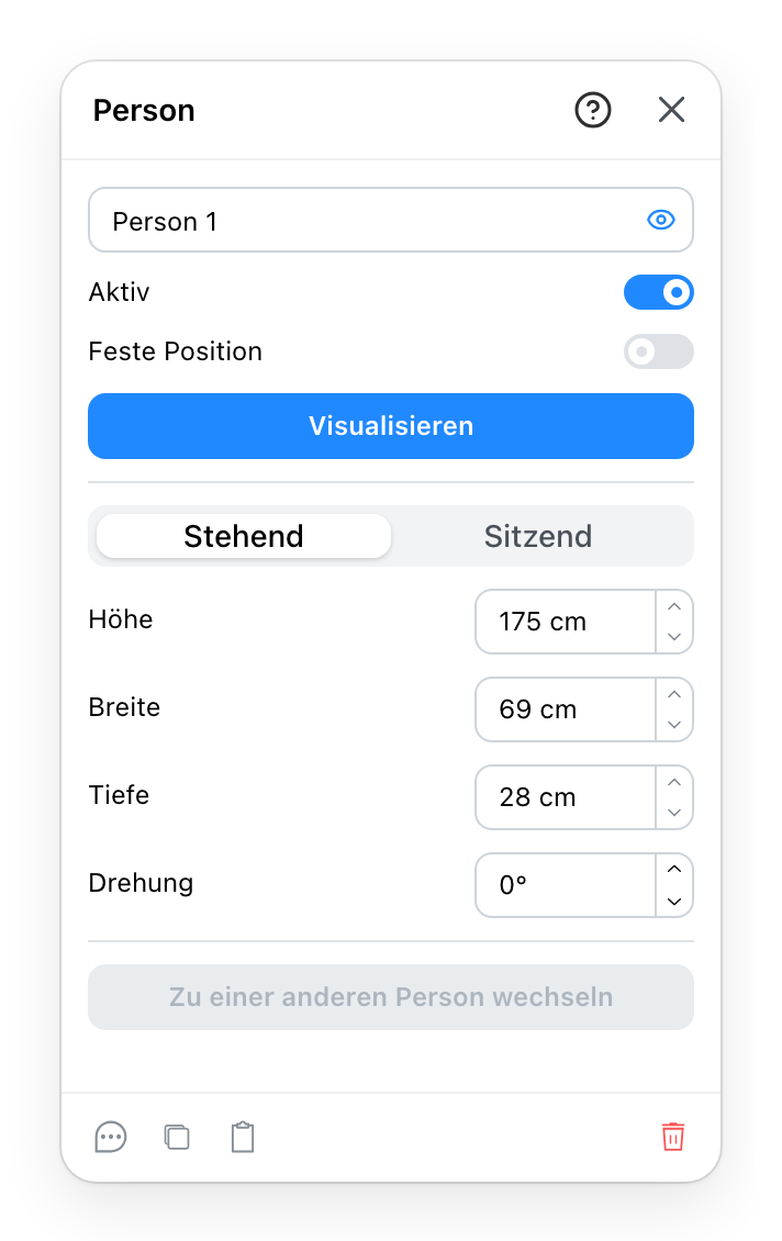 Das Personen-Panel