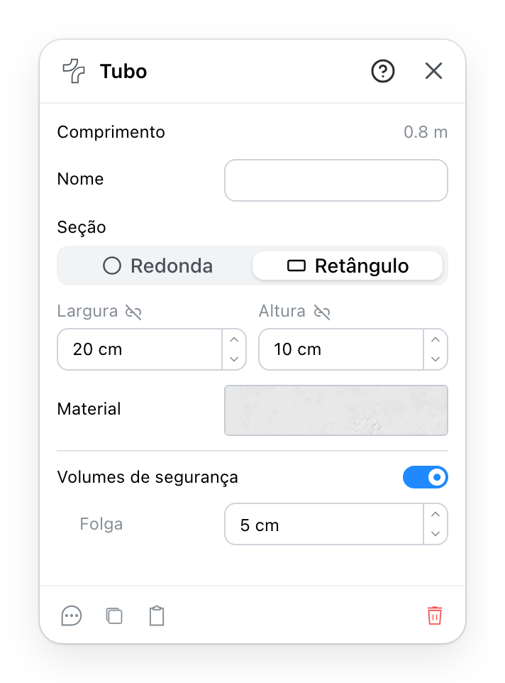 O painel Tubo