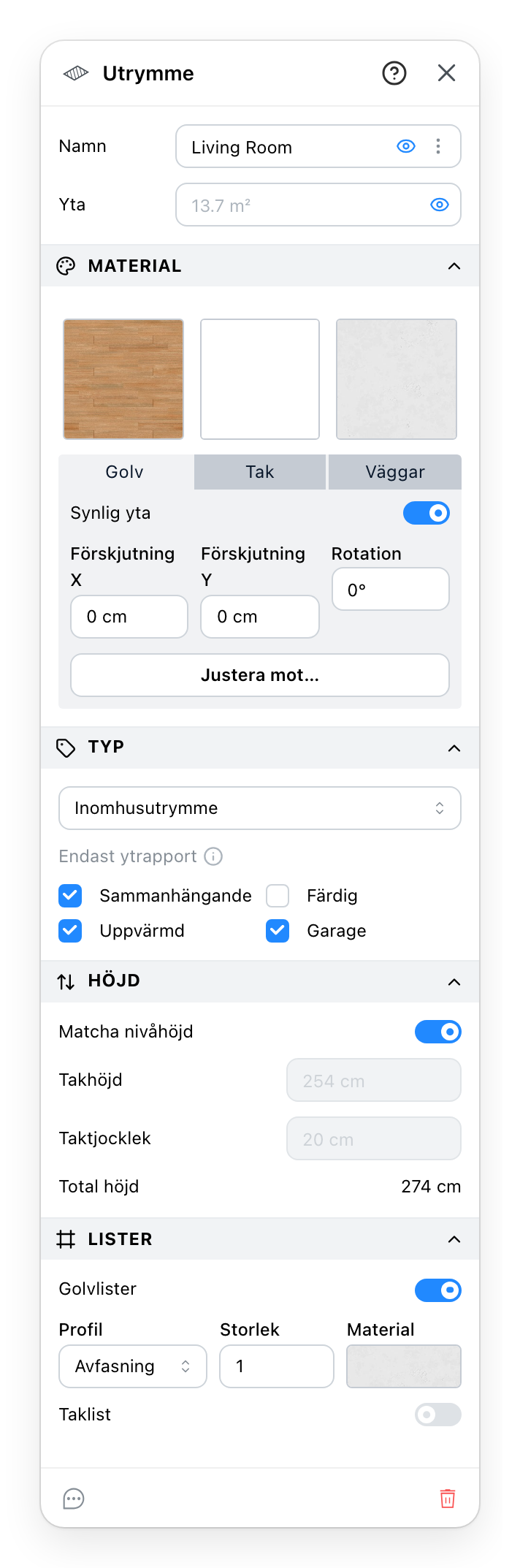 Panelen Utrymme