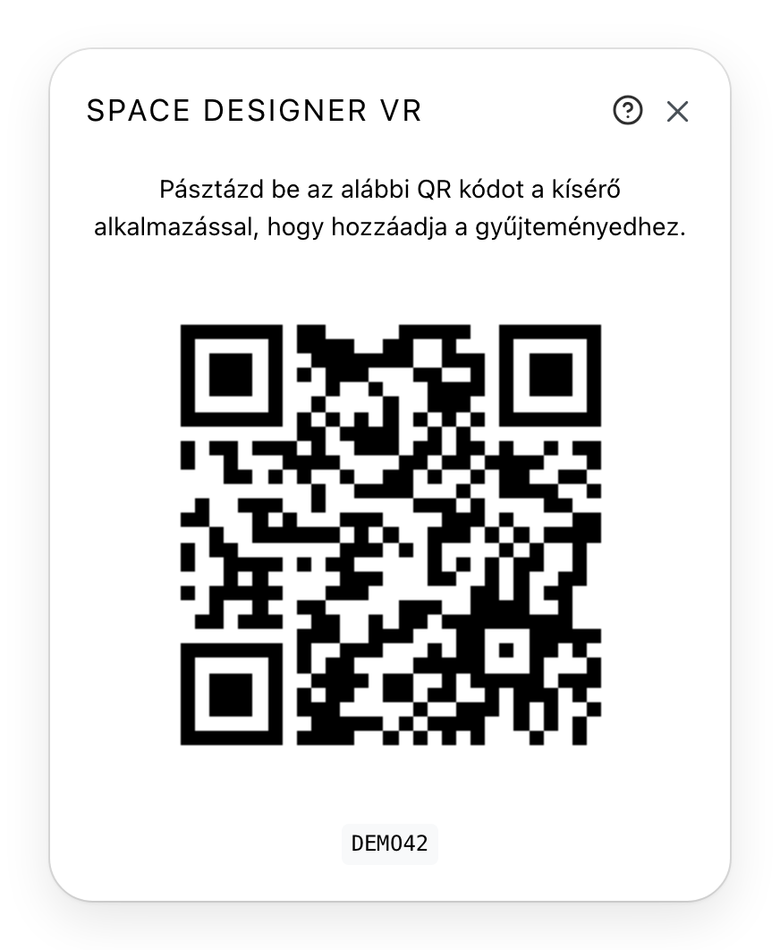 A QR-kód és a párosítókód