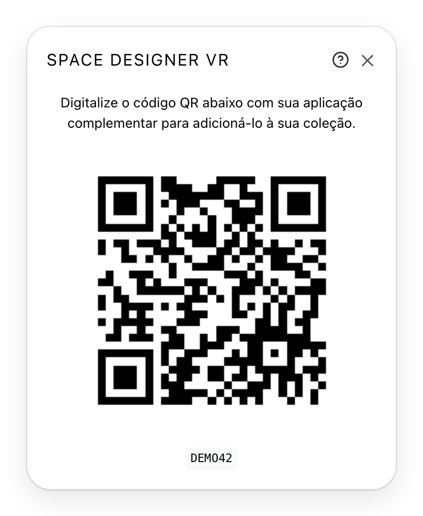 O código QR e o código de emparelhamento