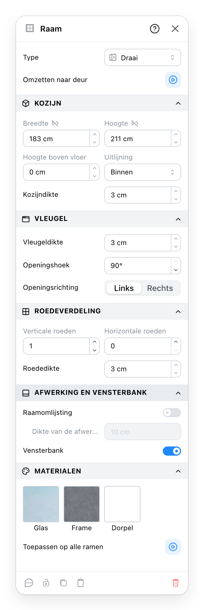 Het raampaneel